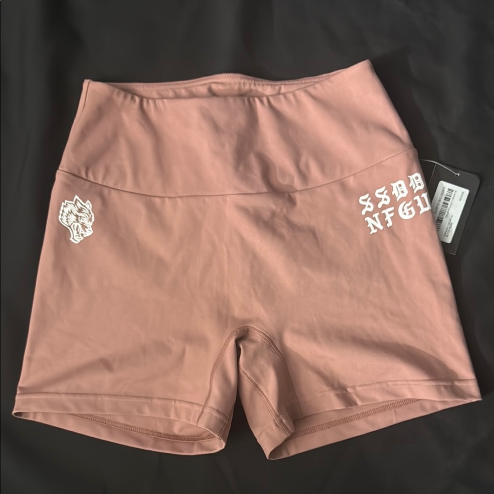 Darc Sport Pink Athletic Shorts with Wide Waistband